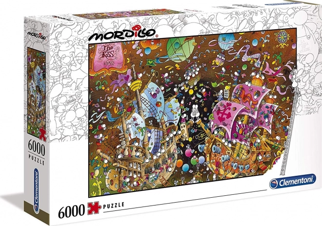 Puzzle Mordillo Polibek 6000 piese