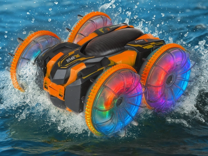 Rulare amfibie pe uscat și pe apă