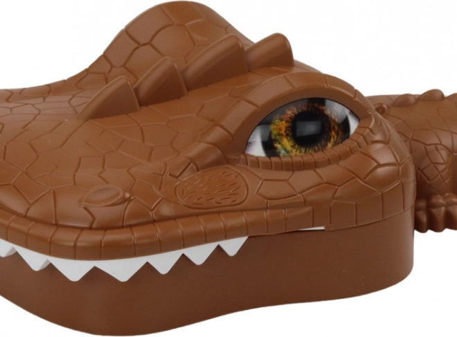 Placă de joc interactivă în formă de crocodil
