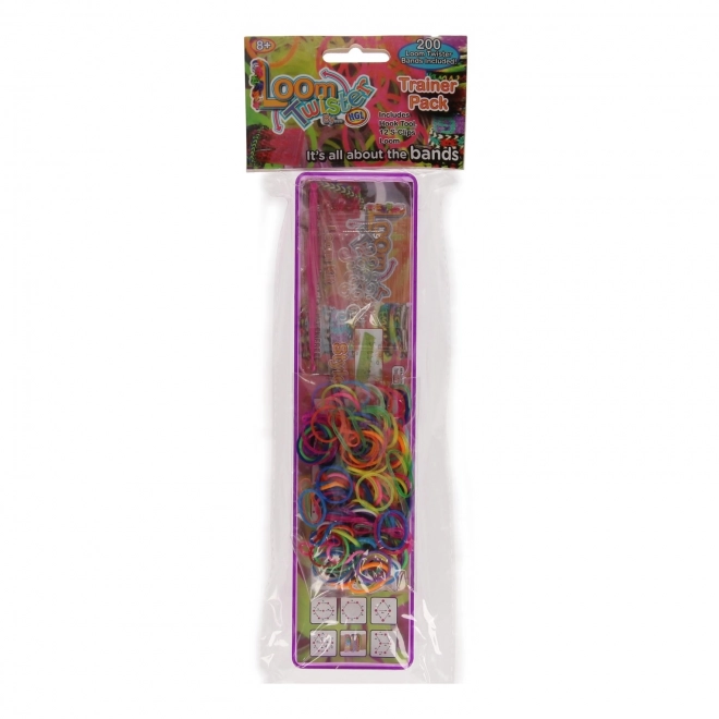 Set Loom cu 200 de elastice colorate