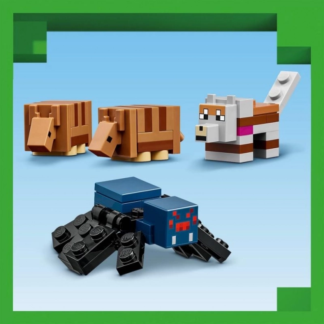 Lego Minecraft aventură în mina cu vezuviu