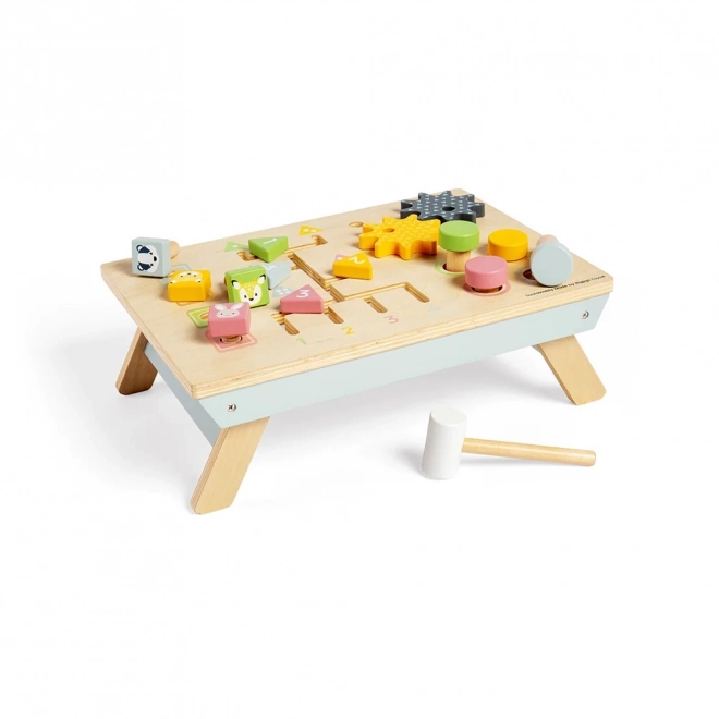 Masă de lucru cu ciocan de la Bigjigs Toys