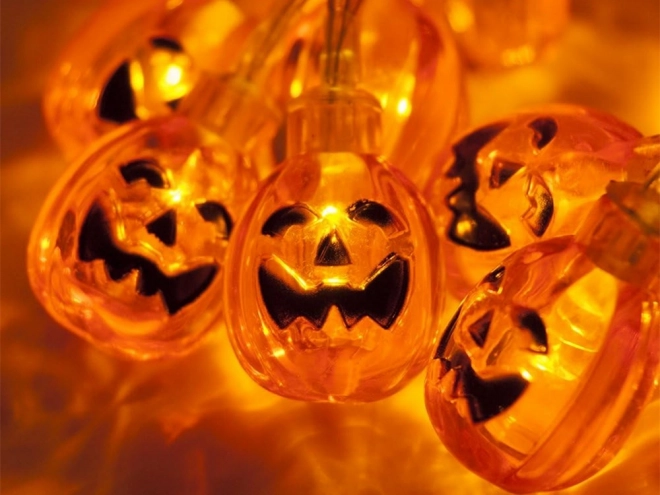 Ghirlandă Halloween cu 10 LED-uri dyna colorente