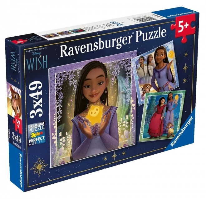 Puzzle Ravensburger Disney Îndoială 3 x 49 piese