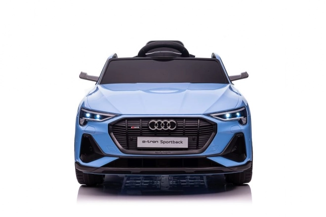 Audi E-Tron Mașină cu baterie albastră QLS-6688