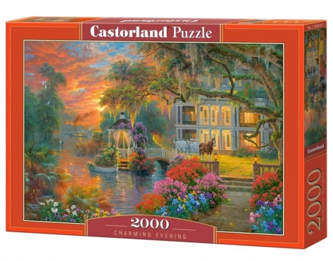 Puzzle castorland seară fermecătoare 2000 piese