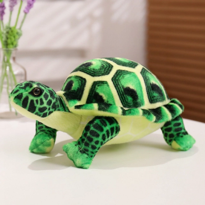 Jucărie Țestoasă de Pluș Verde 25cm