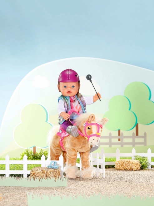 Set BABY born pentru echitație păpuși 43 cm