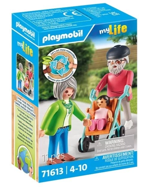 Set de figurine My Life bunici cu nepot