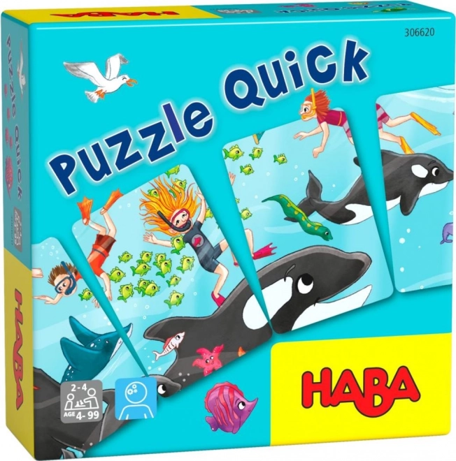 Haba joc rapid pentru copii puzzle rapid mini