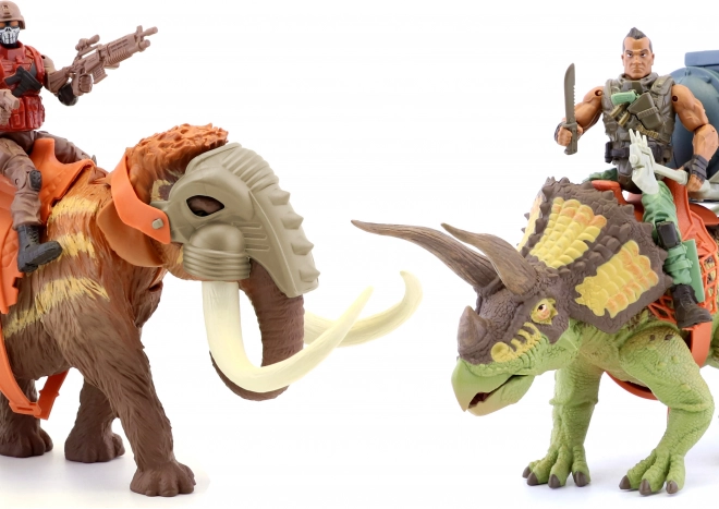 Primal Clash Jezdci pe Dinozauri 25 cm