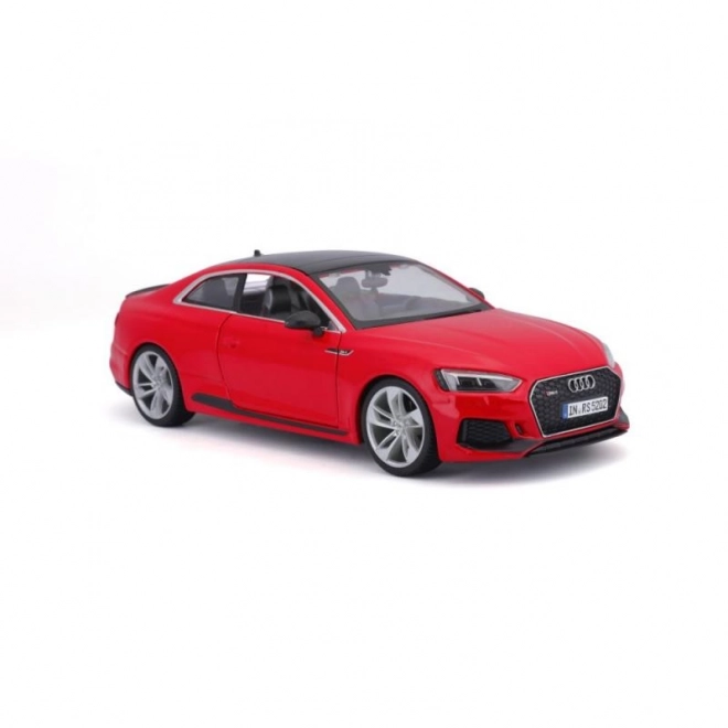 Model metalic Audi RS 5 Coupe roșu 1:24