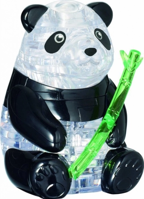 Puzzle 3D cristal Panda 42 piese