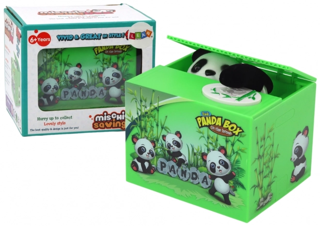 Skarbonetă panda pentru economii