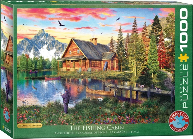 Puzzle pescarii cabana 1000 piese