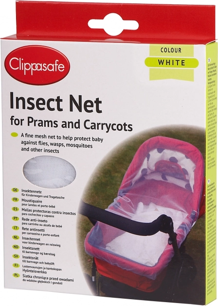 Plasă împotriva insectelor pentru cărucior, White