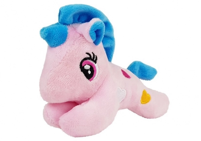 Unicorni mic cu transportor jucărie de pluș