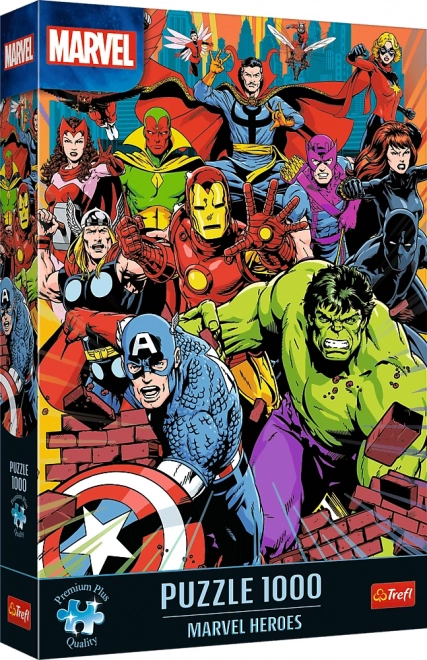 Puzzle 1000 piese Marvel Heroes