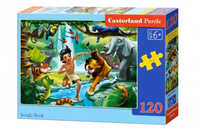 Puzzle 120 de piese Cartea Junglei