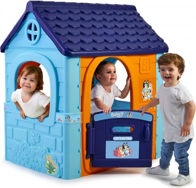 Căsuță de grădină pentru copii Bluey cu cutie poștală