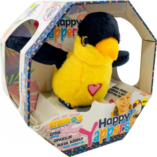 Steppos Happy Yappers Măcăleandru – păsărică interactivă vorbitoare