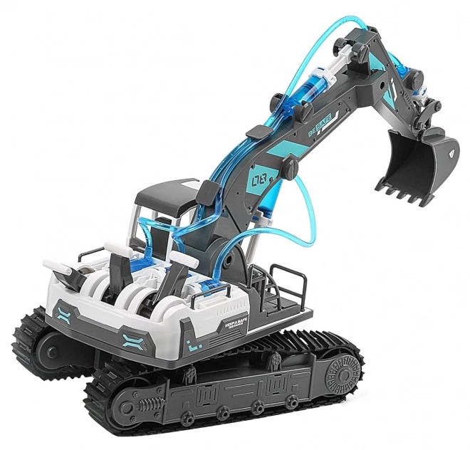 Excavator hidraulic de asamblat pentru copii 8+