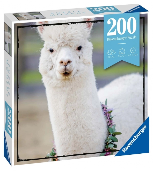 Puzzle Ravensburger Alpaca 200 piese