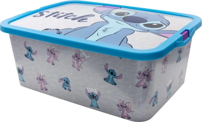 Cutie de depozitare Stitch și Angel 13l