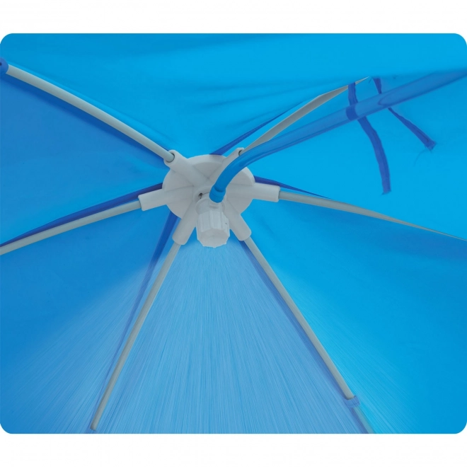 Piscina rotundă pentru copii cu cadru și protecție UV