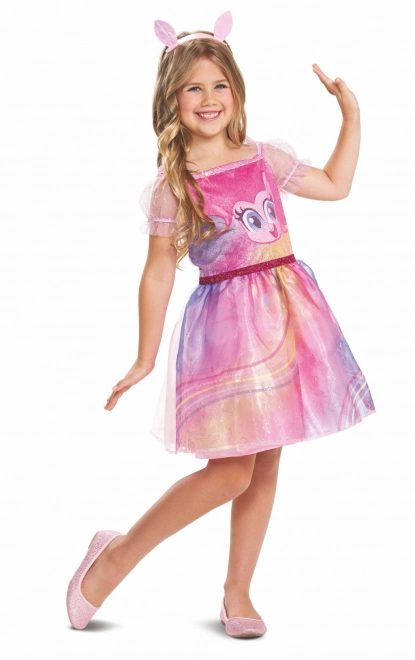 costum pinkie pie my little pony pentru copii 3-4 ani