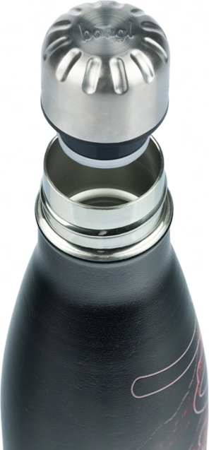 Baagl sticlă termoizolantă cu capac metalic Láva 500 ml