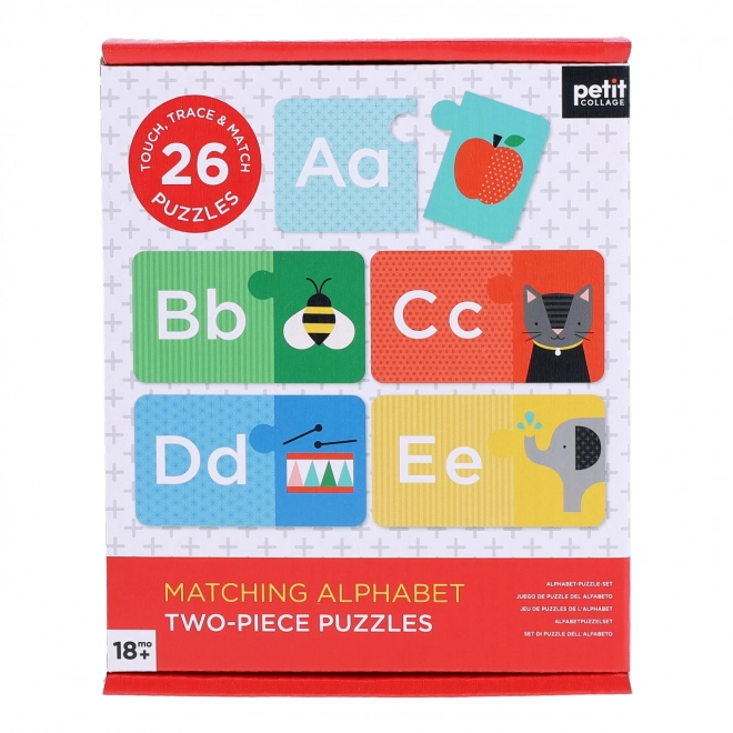 Puzzle didactic Alphabet Petit Collage