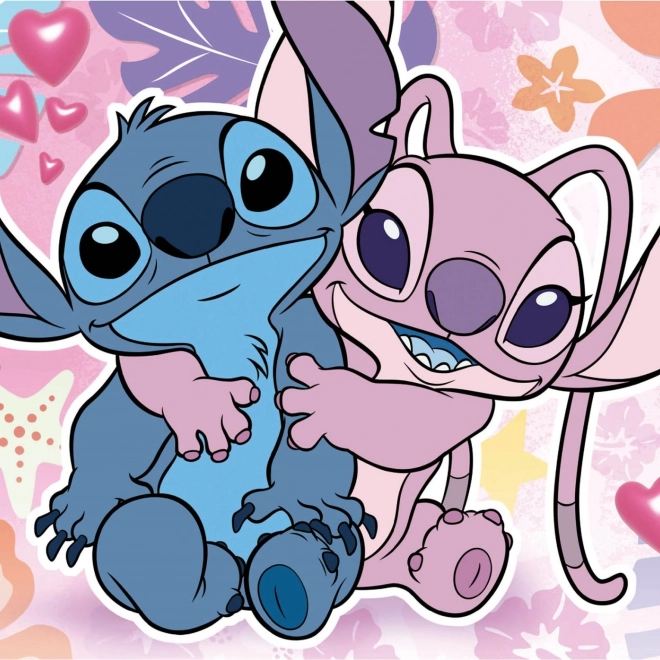 Puzzle Disney Stitch și Angel 300 de piese