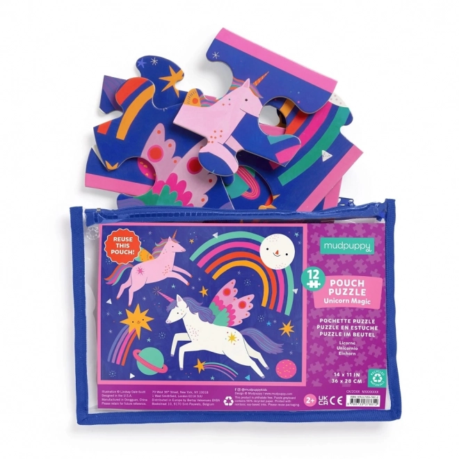 Puzzle unicornul magic de la Mudpuppy