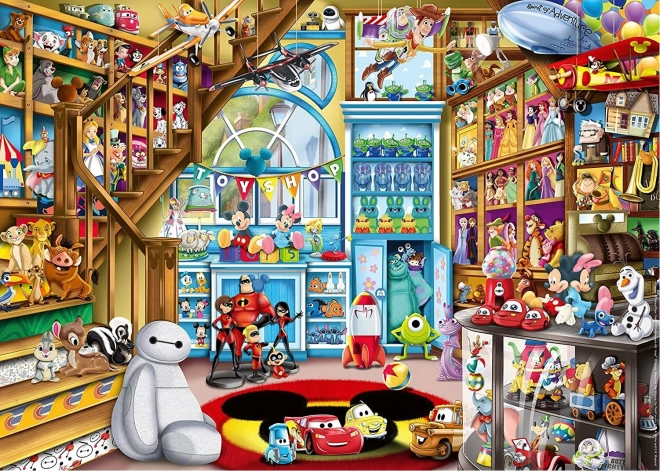 Puzzle magazin cu jucării Disney-Pixar 1000 piese