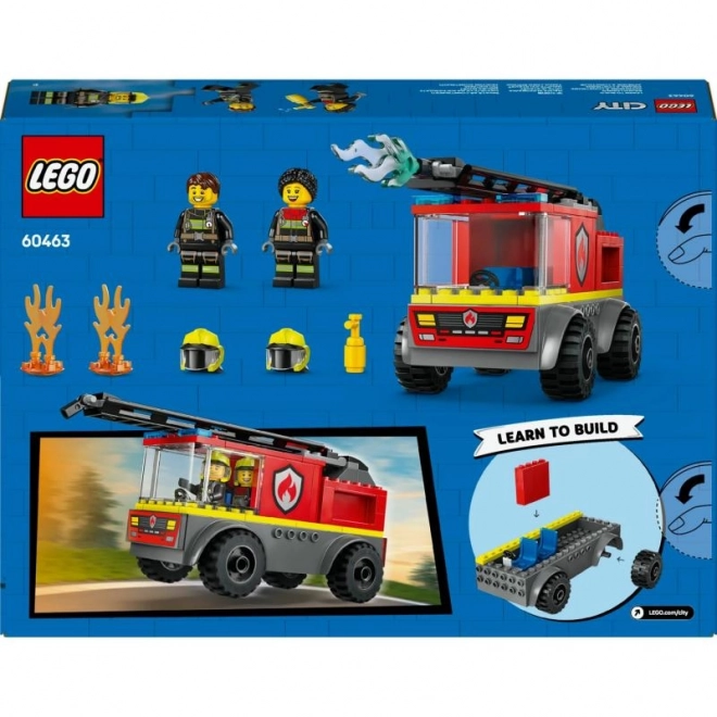 Mașina de pompieri cu scară LEGO City