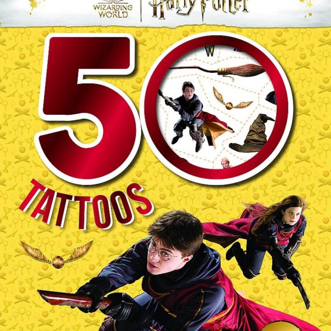 Set de tatuaje și colorat Harry Potter