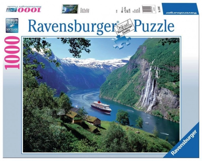 Puzzle Ravensburger Fiord Norvegian 1000 piese