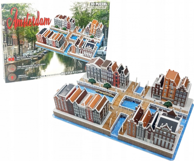 Puzzle 3D Amsterdam Canal District