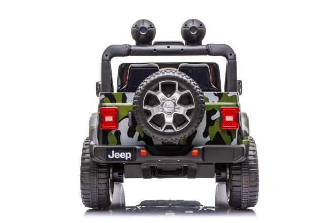 mașină electrică Jeep Wrangler Rubicon camuflaj