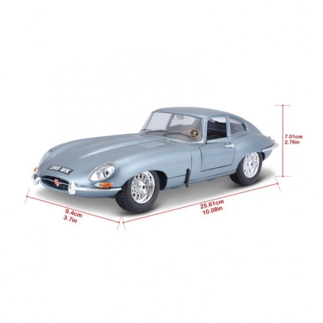 Model metalic Jaguar E Coupe Bburago 1:18