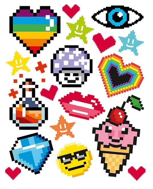 Motive pixel jucăușe pentru un stil unic