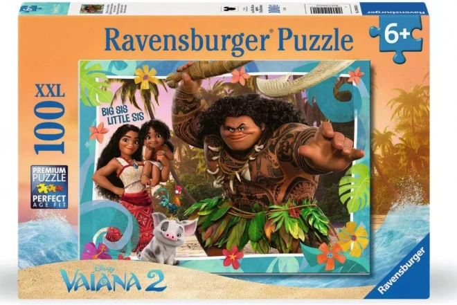 Puzzle XXL 100 de piese Vaiana 2