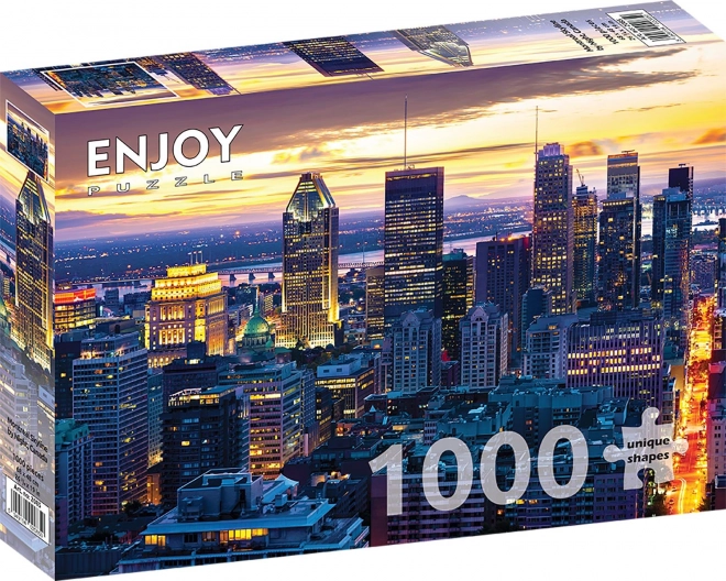 Puzzle noapte Montreal Canada 1000 piese