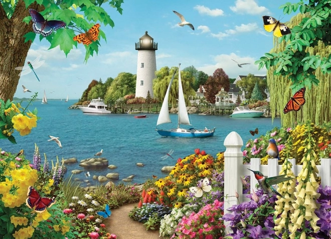 Puzzle În port cu 500 piese