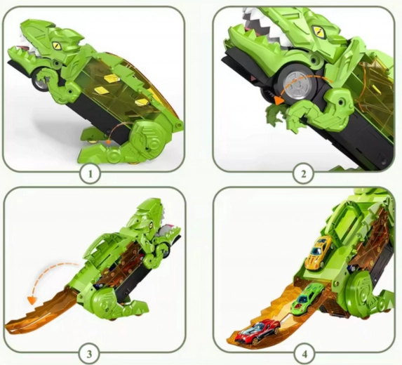 Rampă pliabilă pentru curse rapide