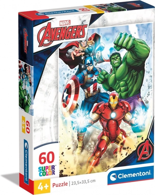 Puzzle 60 piese - Marvel Avengers