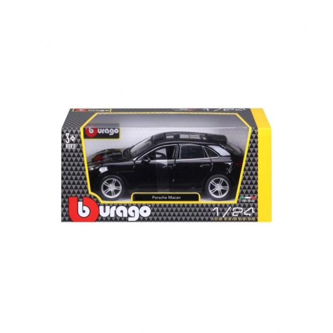 Porsche Macan negru 1:24 de la Bburago