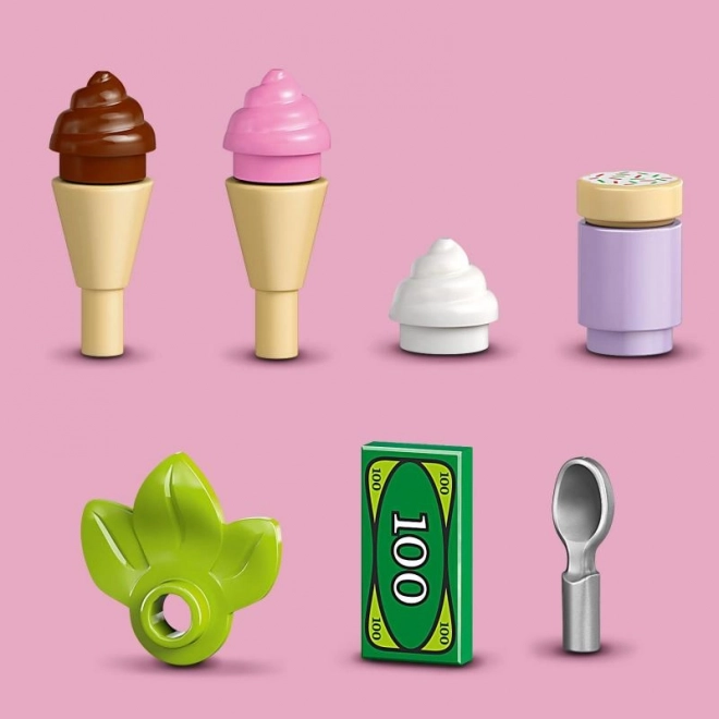 Furgoneta cu înghețată din Heartlake LEGO Friends