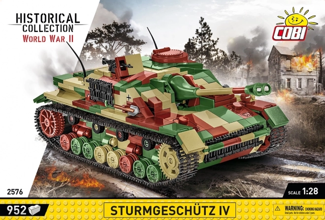 tanc Stegoburg Cobi WWII Sturmgeschutz IV 1:28